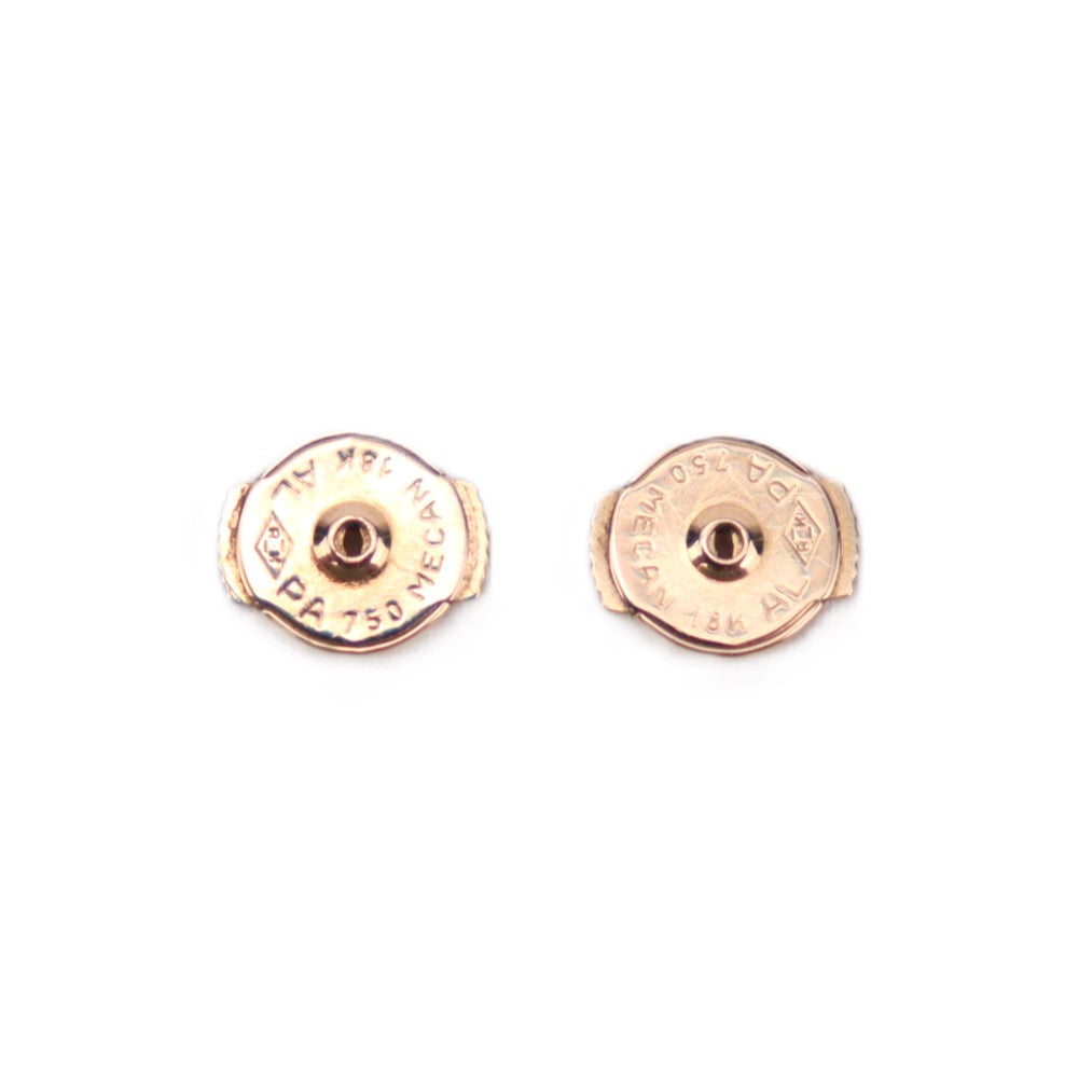 LOUIS VUITTON Q96426+Q96425 Puce Star Blossom Nacre+Puce Sun Blossom Nacre Earrings
