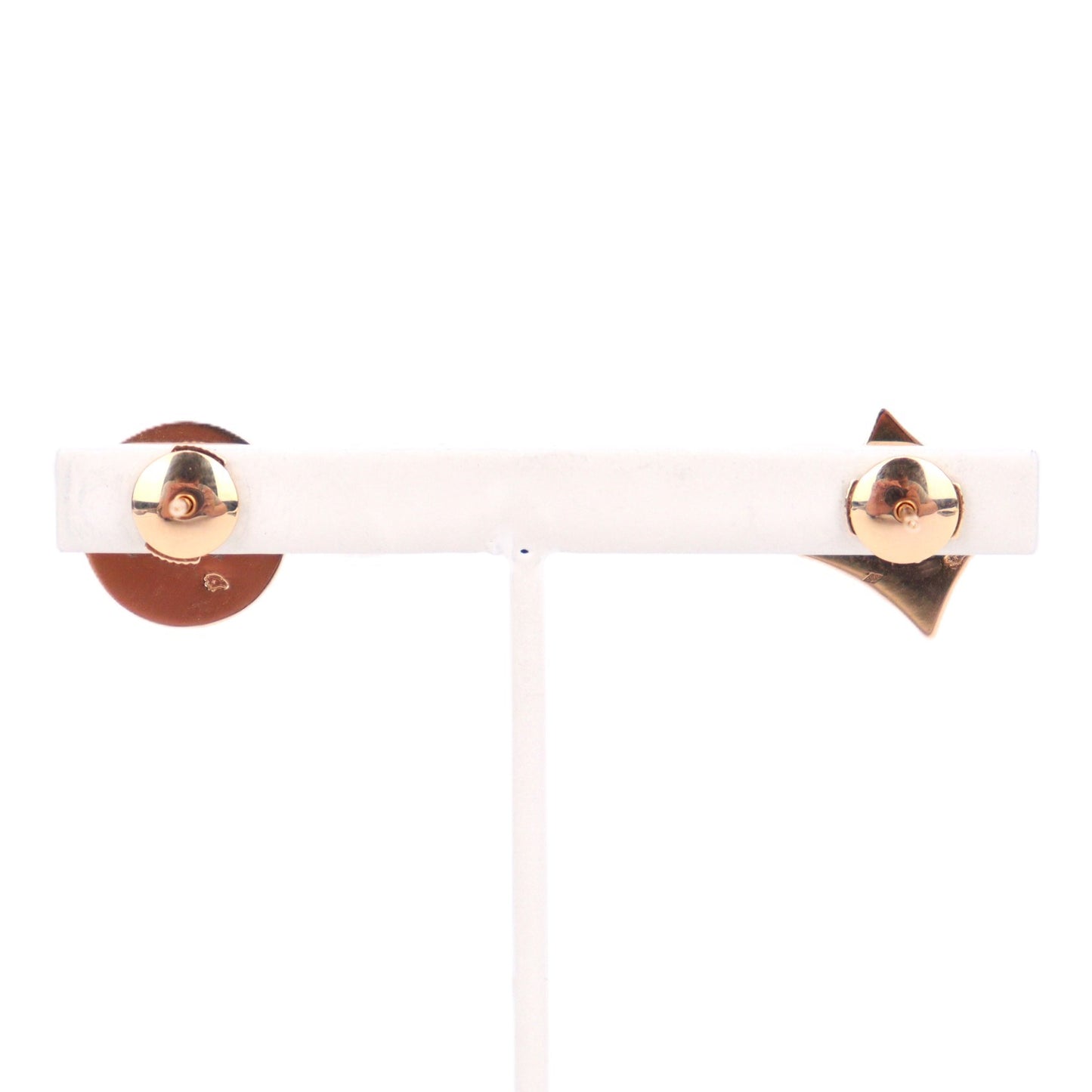 LOUIS VUITTON Q96426+Q96425 Puce Star Blossom Nacre+Puce Sun Blossom Nacre Earrings