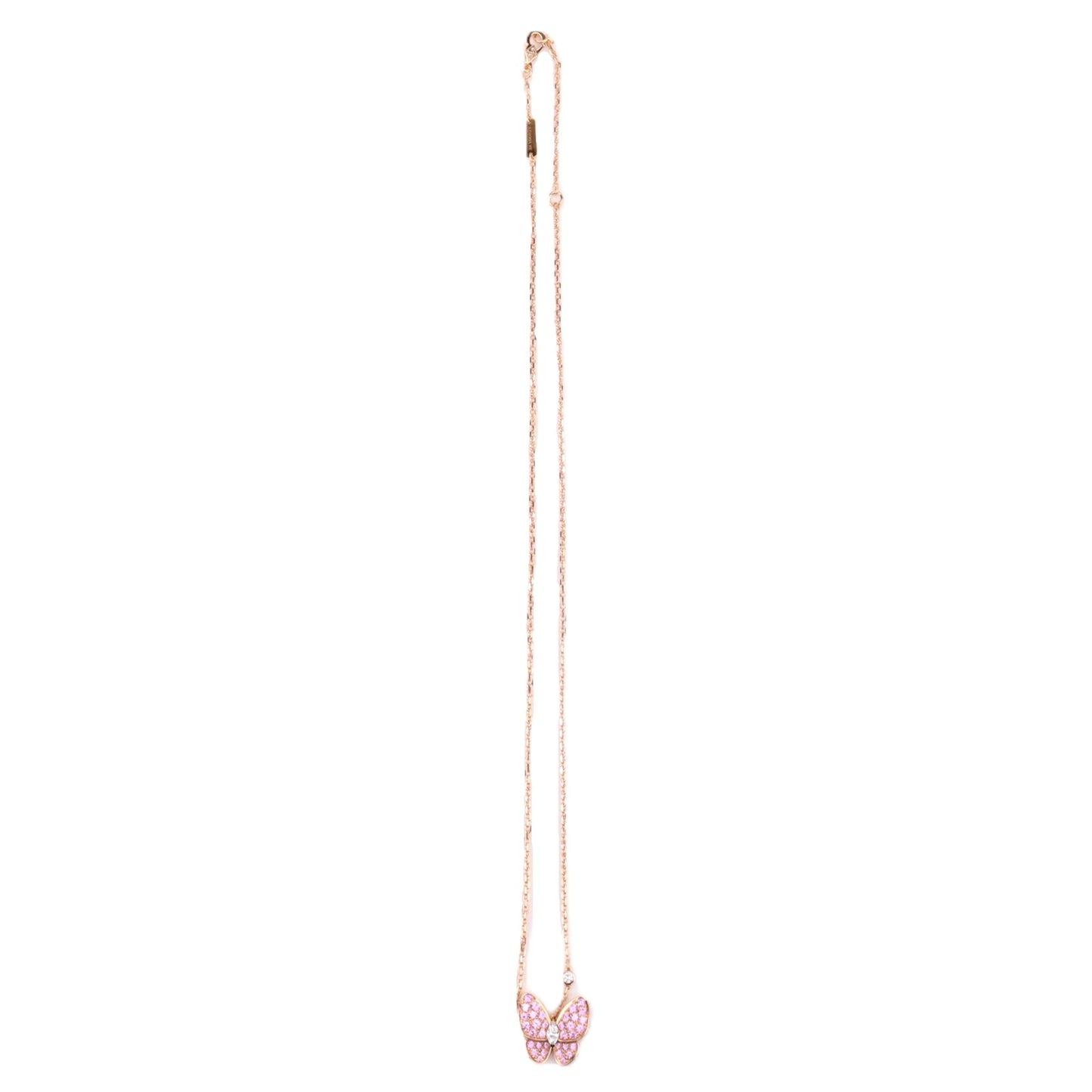 Van Cleef & Arpels VCARO3M200 Deuw Papillons Necklace