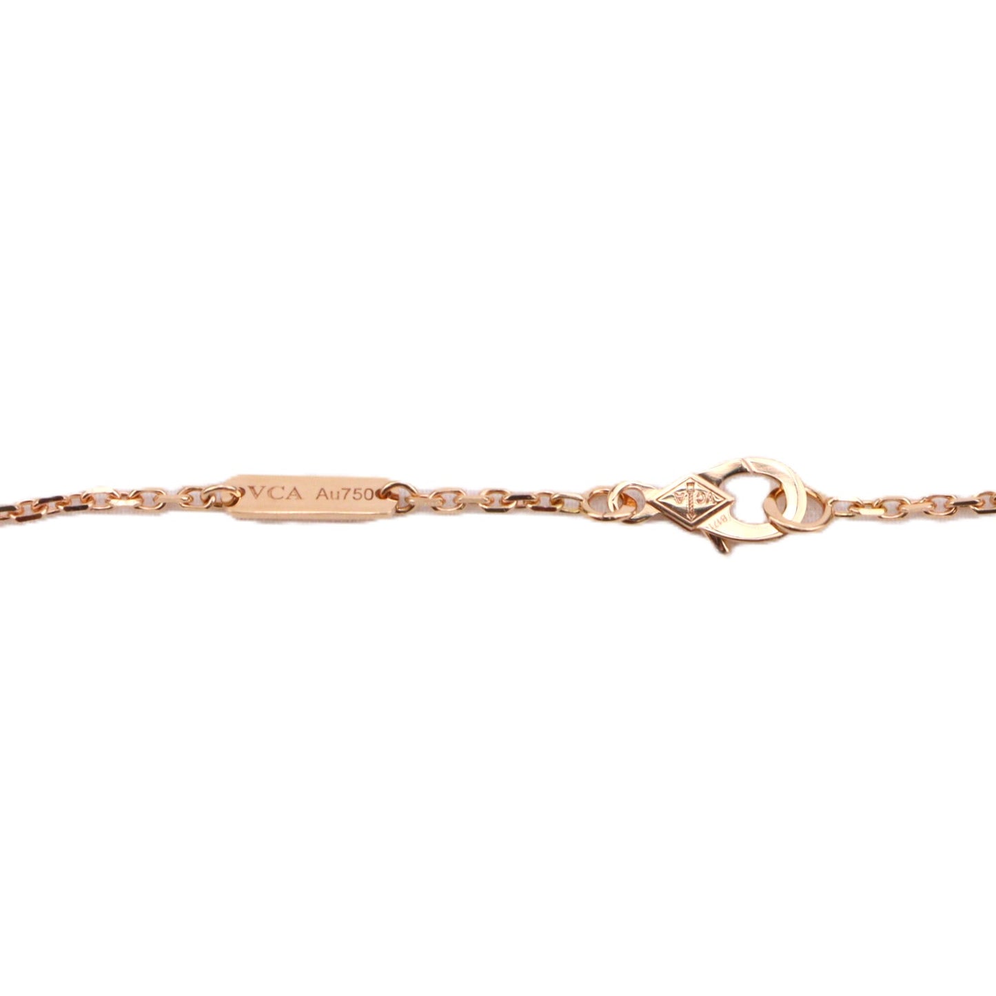 Van Cleef & Arpels VCARO3M200 Deuw Papillons Necklace