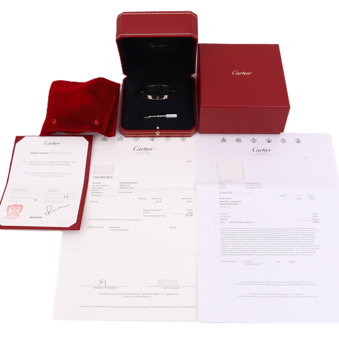 Cartier CRB6035415 Love Bracelet Bracelet