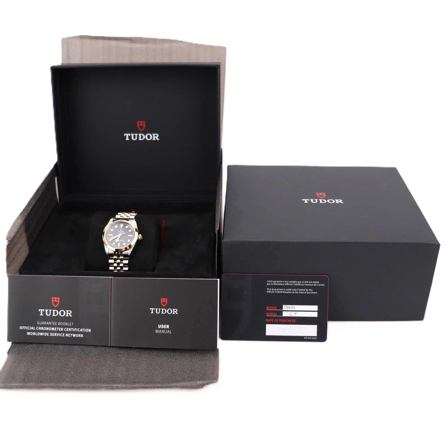 TUDOR 79603 Black Bay 31 S&G