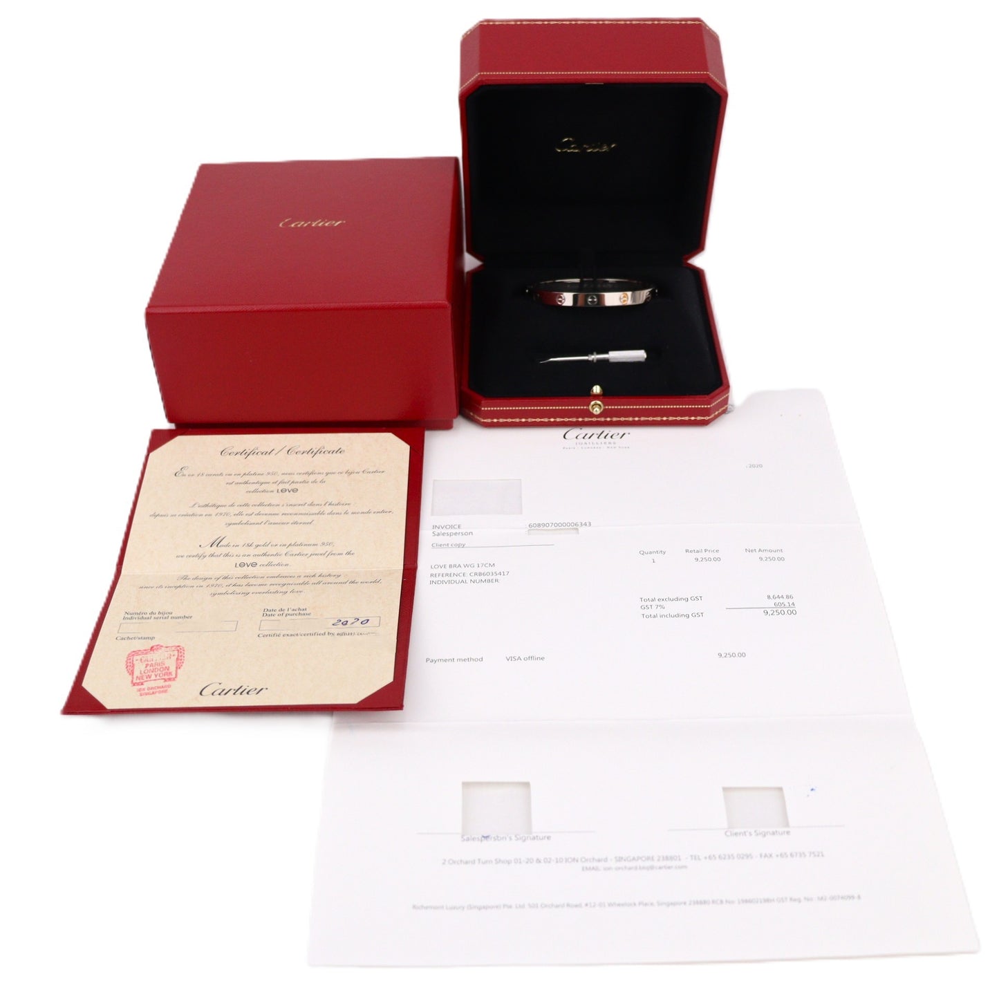 Cartier CRB6035417 Love Bracelet