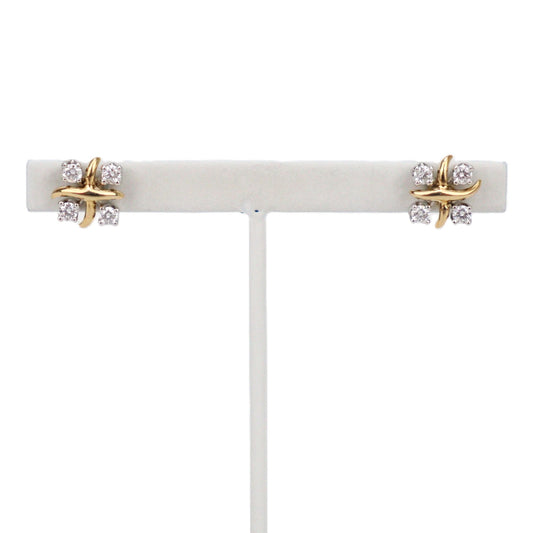 TIFFANY & CO. 60090615 Sixteen Stone by Tiffany Lynn Earrings