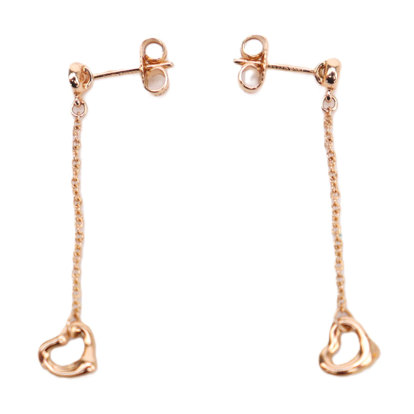 TIFFANY 60149891 Diamonds by the Yard Open Heart Earrings