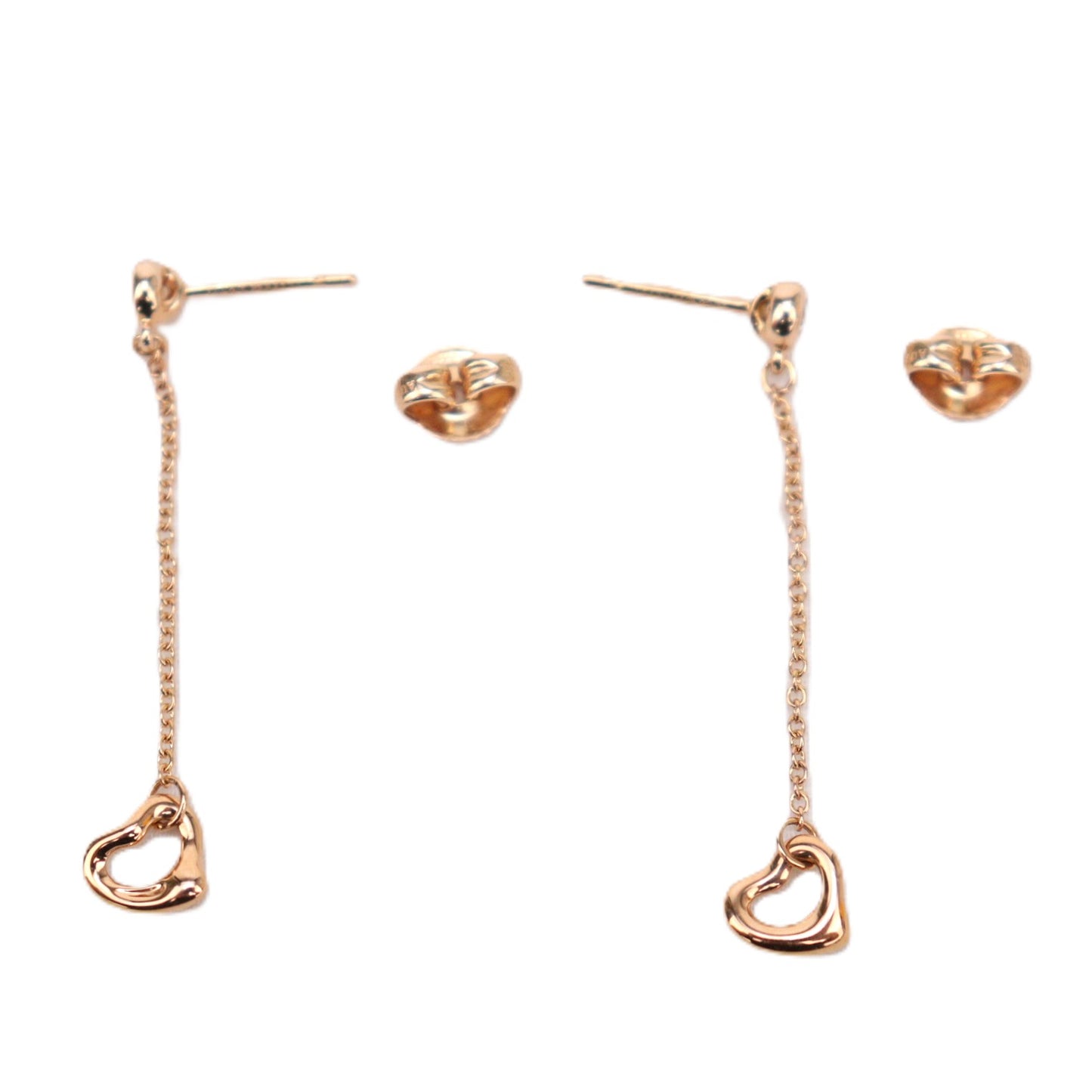 TIFFANY 60149891 Diamonds by the Yard Open Heart Earrings