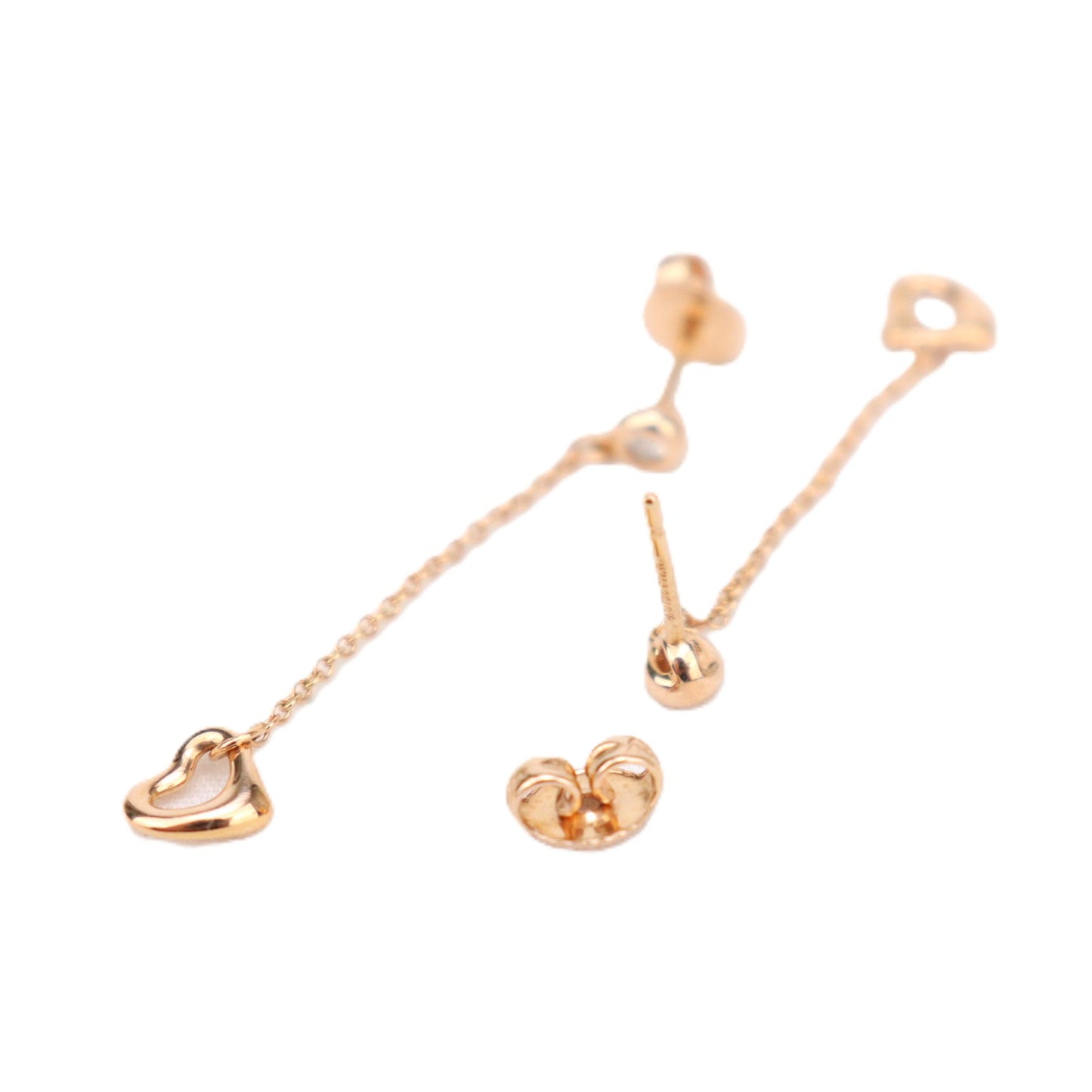 TIFFANY 60149891 Diamonds by the Yard Open Heart Earrings