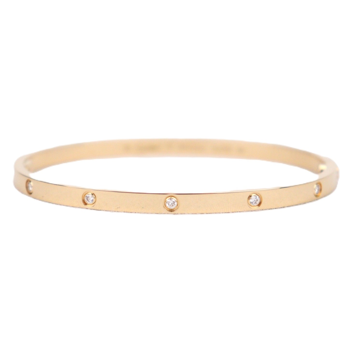 Cartier CRB6047817 Love Bracelet Small Model 10-Diamonds Bracelet