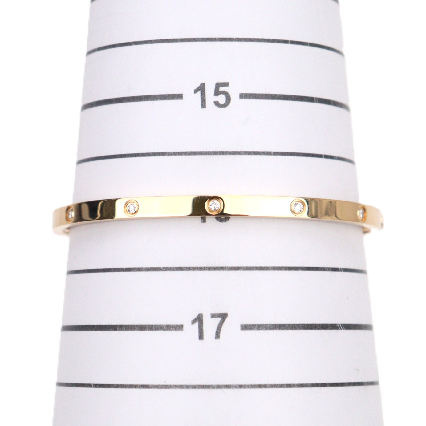 Cartier CRB6047817 Love Bracelet Small Model 10-Diamonds Bracelet