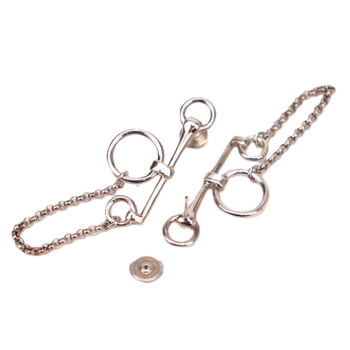 HERMES Mors de Bride Earrings