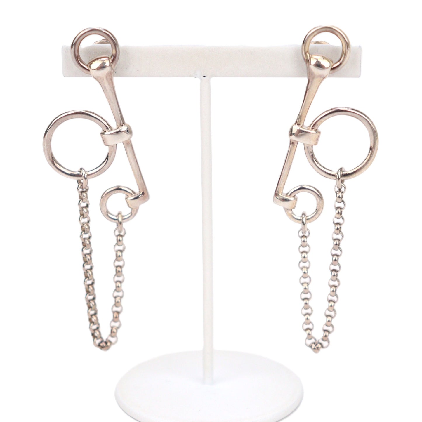 HERMES Mors de Bride Earrings