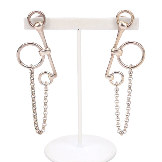 HERMES Mors de Bride Earrings