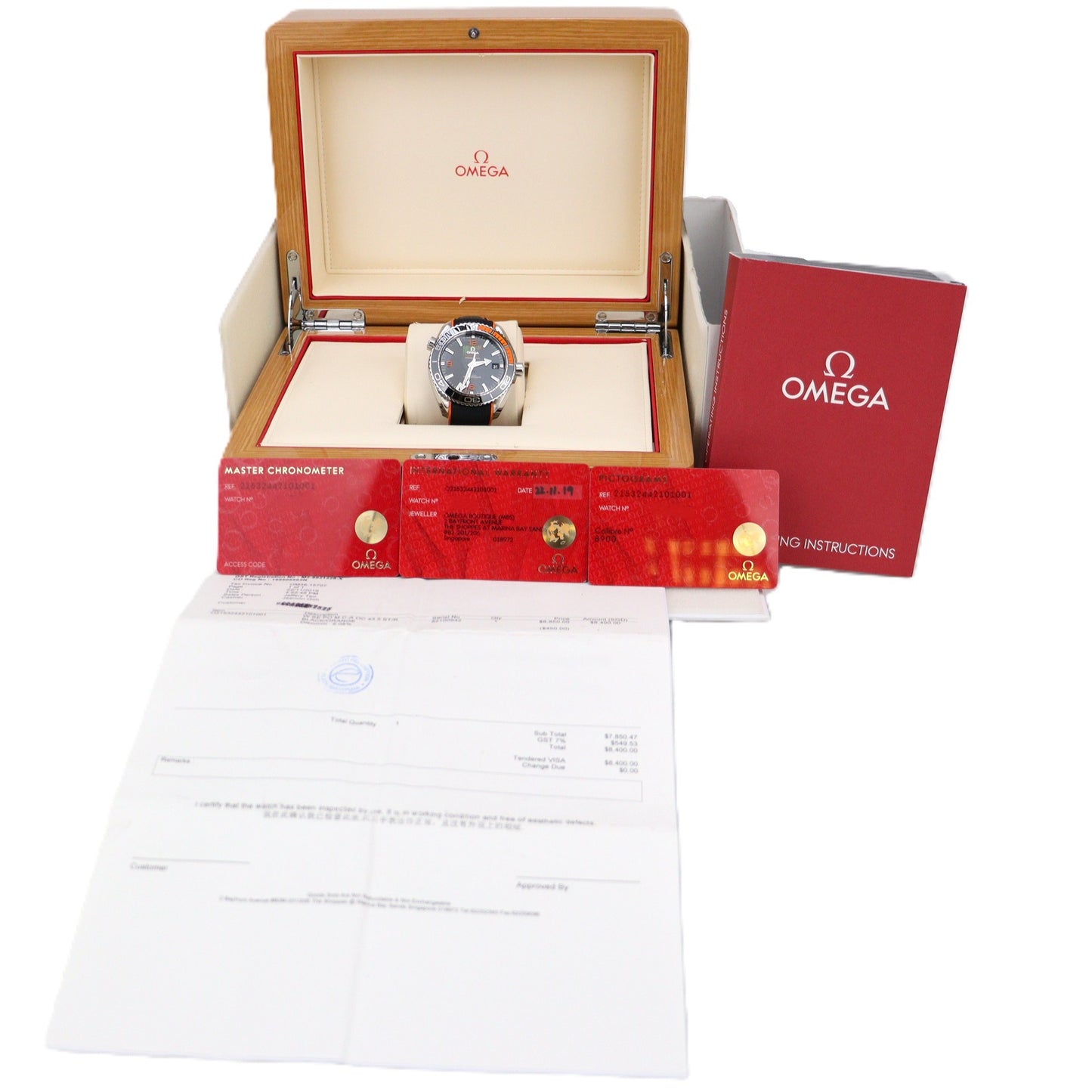 OMEGA 215.32.44.21.01.001 Seamaster Planet Ocean 600M