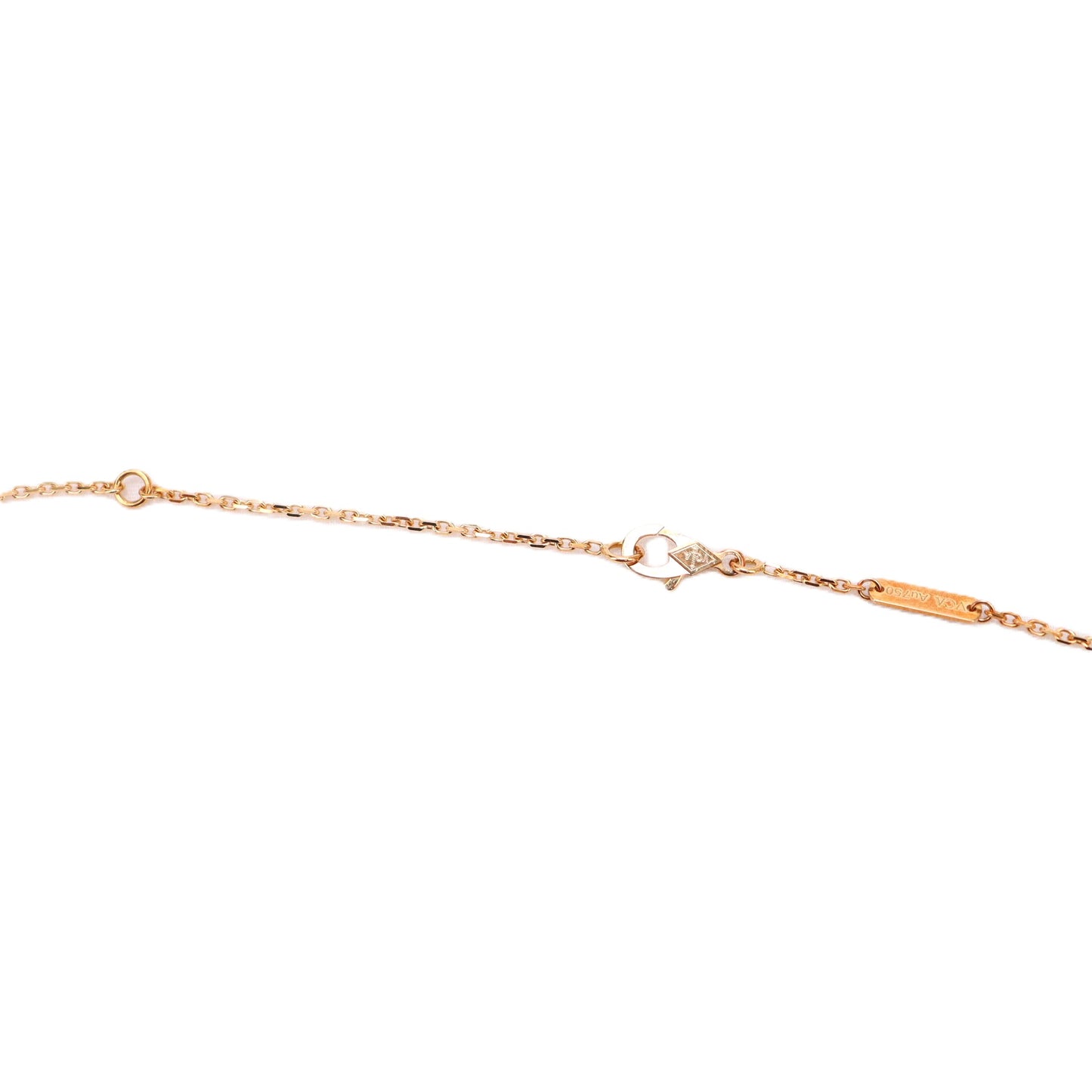 Van Cleef & Arpels VCARA45800 Vintage Alhambra Onyx Necklace