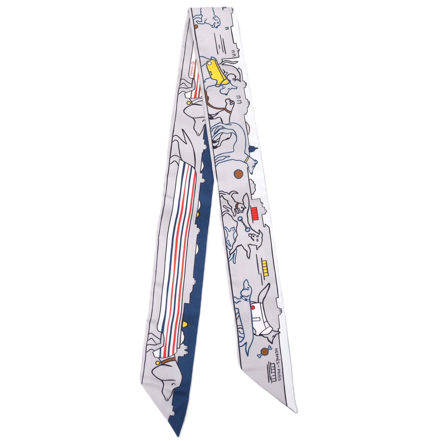 HERMES 064116S TWILLY SCARF