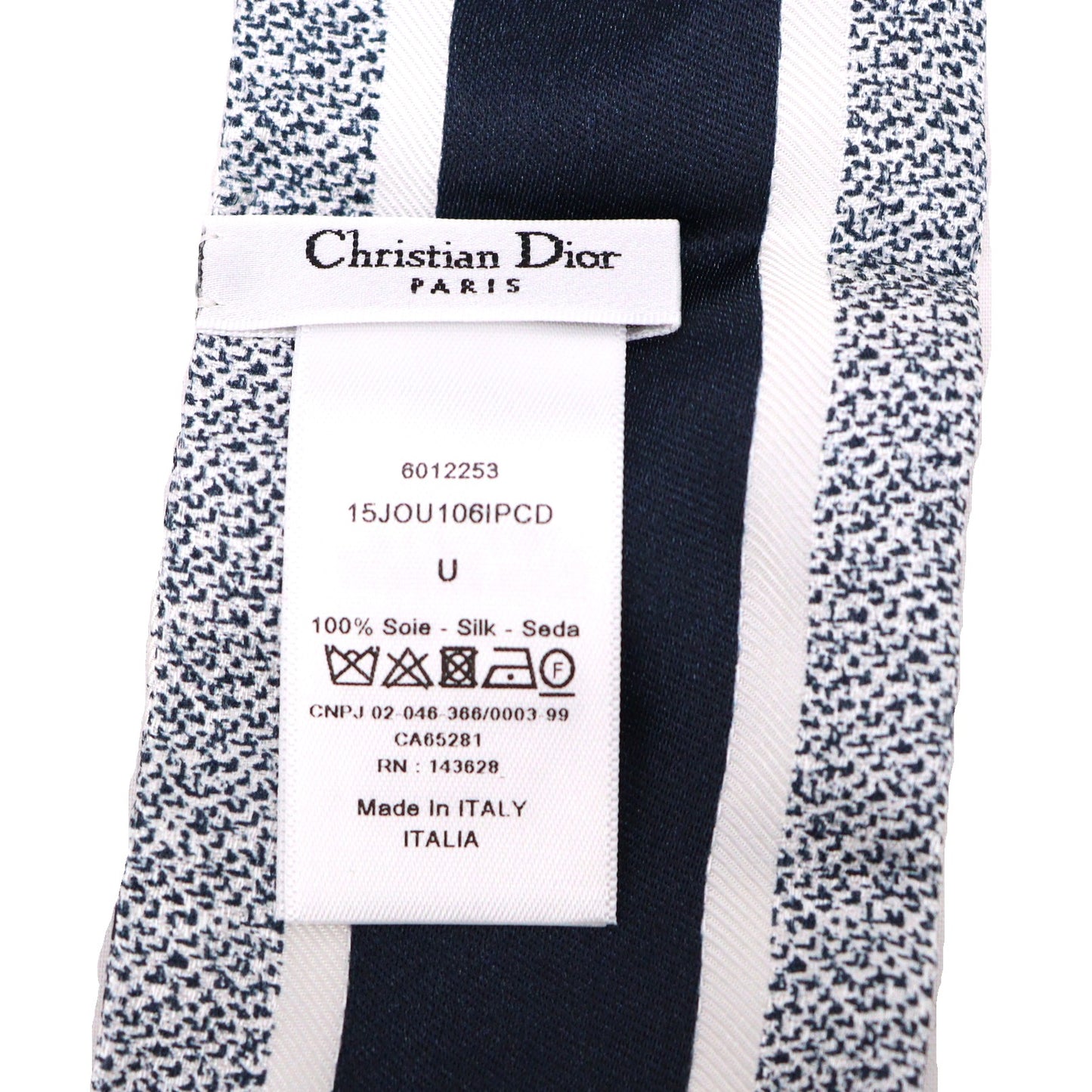 DIOR 15JOU106IPCD MITZAH SCARF