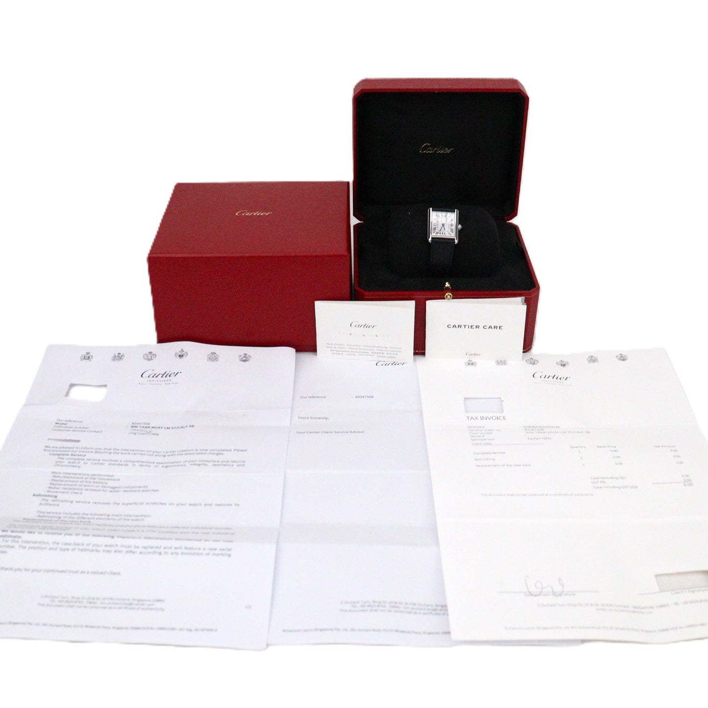 Cartier WSTA0059 Tank Must
