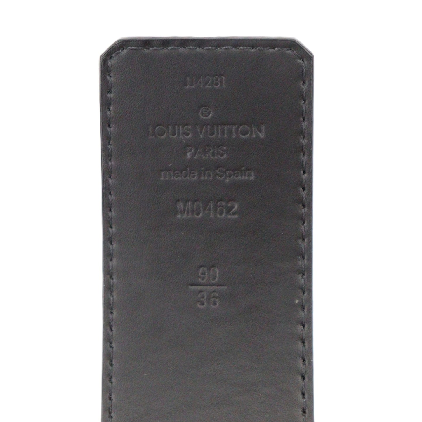 LOUIS VUITTON M0462U INITIALS 40MM REVERSIBLE 90