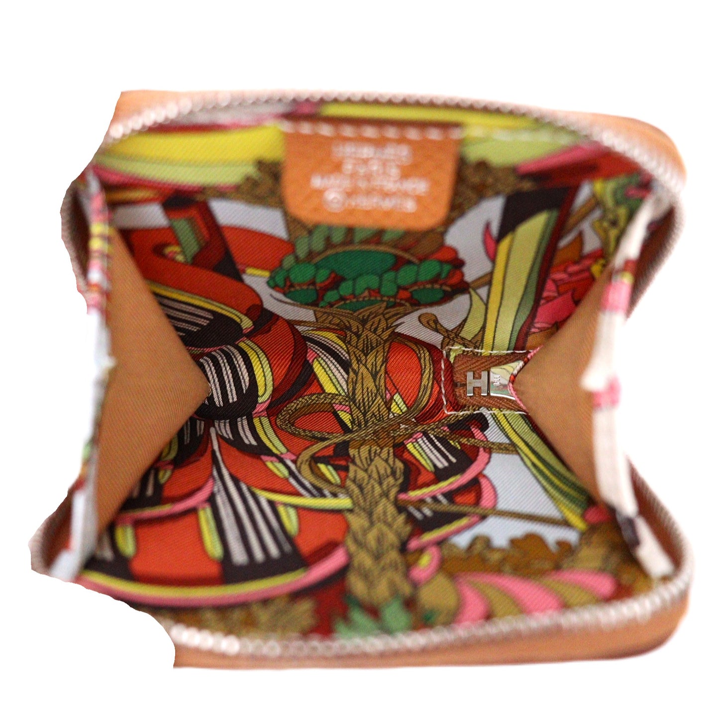 HERMES SILK IN PORTE MONNAIE