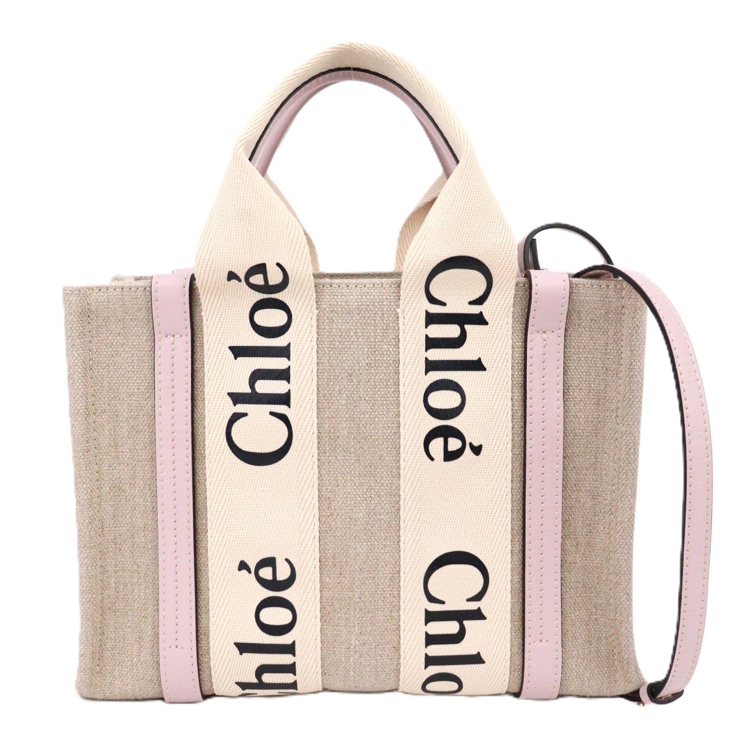 CHLOE CHC22AS397 I26 WOODY TOTE SMALL