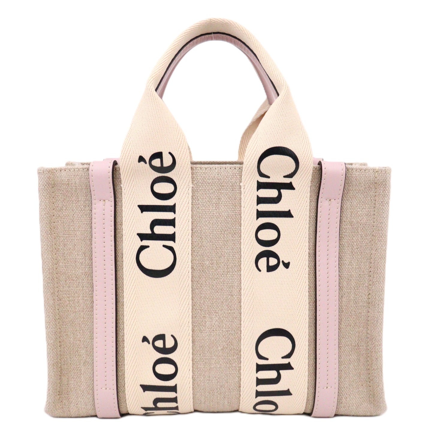 CHLOE CHC22AS397 I26 WOODY TOTE SMALL