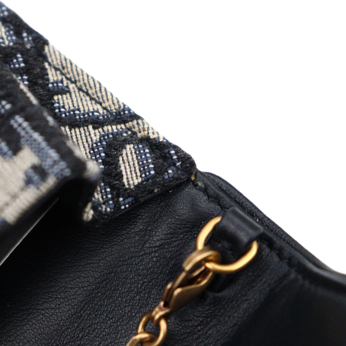 DIOR S5654CTZQ SADDLE NANO POUCH