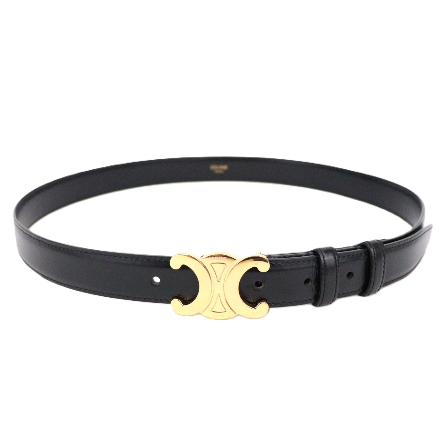 CELINE 45AK93A01 MEDIUM TRIOMPHE BELT 85