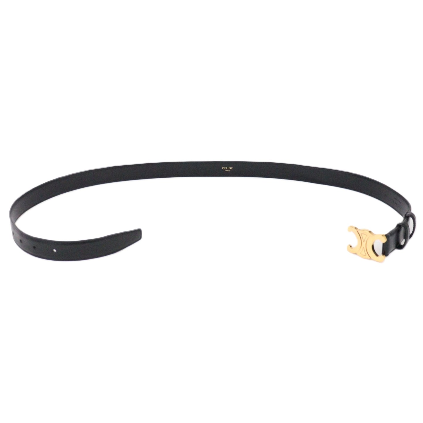 CELINE 45AK93A01 MEDIUM TRIOMPHE BELT 85