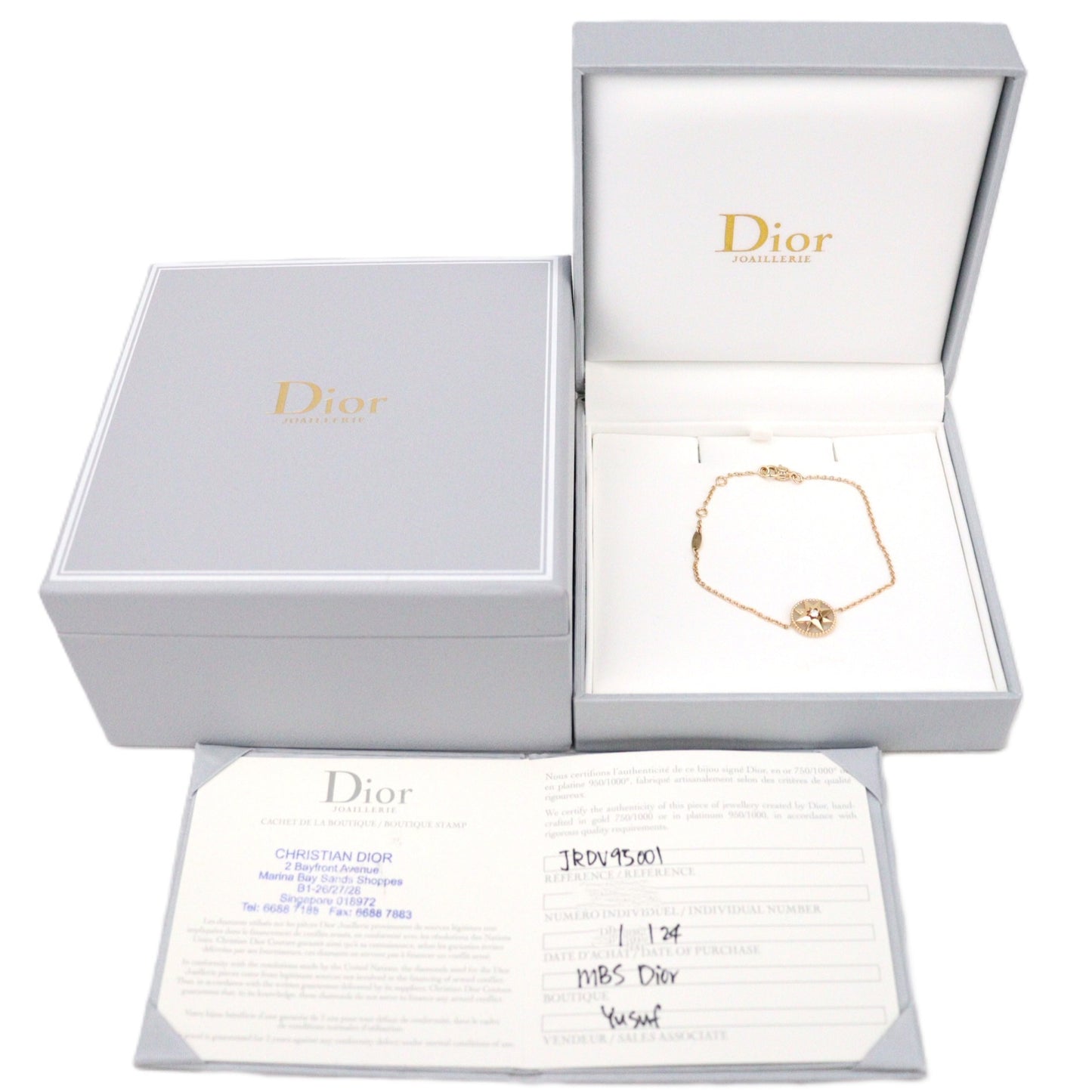 Dior JRDV95001 Rose des Vents Bracelet