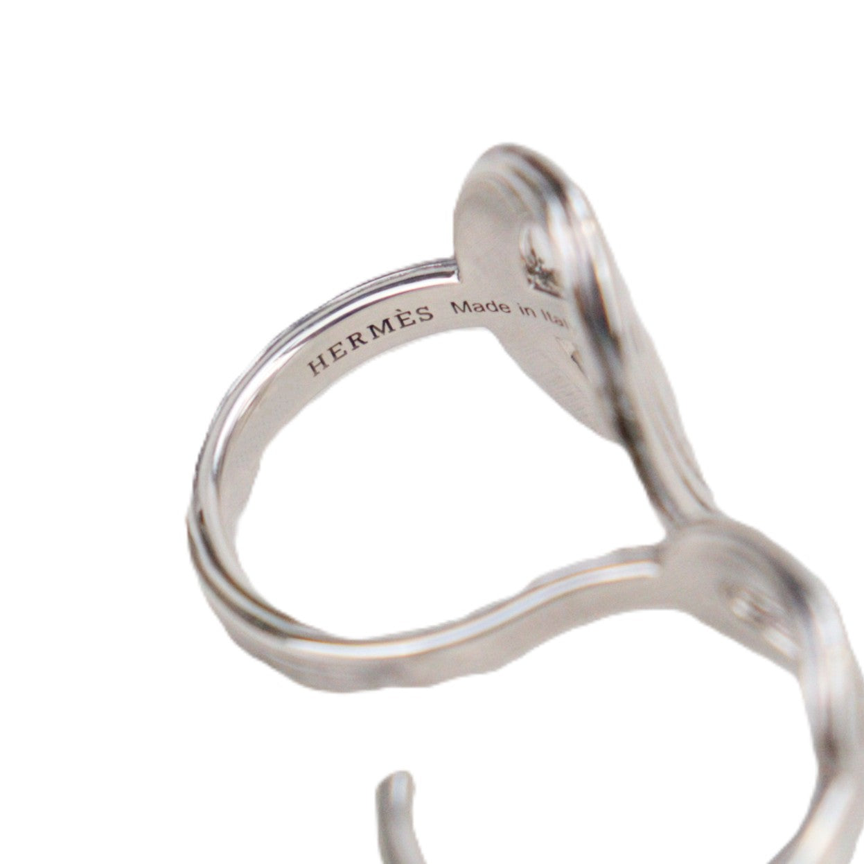 HERMES H114603B Chaine d'Ancre 24 Double Very Large Model Ring