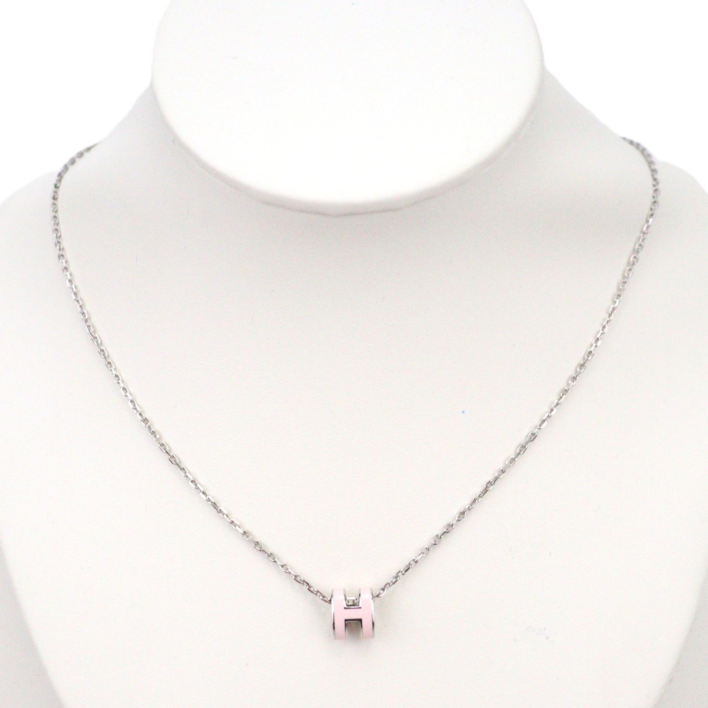 HERMES 147992FP POP H MINI NECKLACE