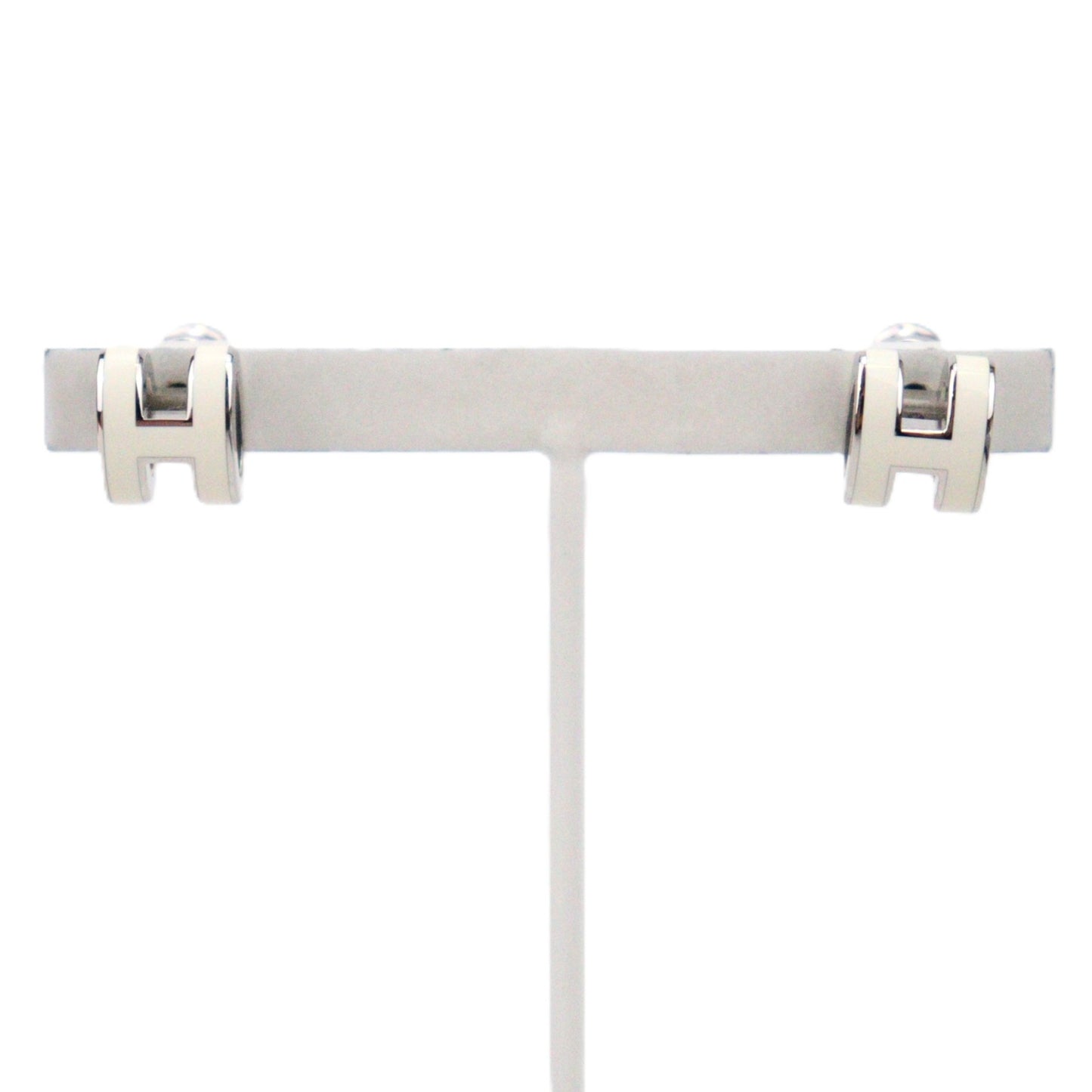 HERMES 608002FP POP H MINI EARRINGS