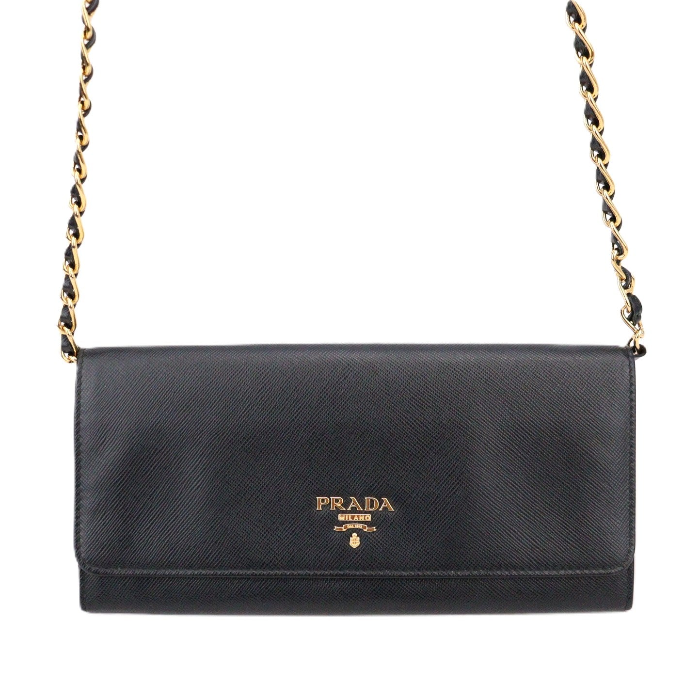 PRADA 1M1290 WALLET ON CHAIN – Komehyo Singapore