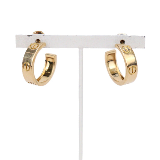 Cartier Love Hoop Earrings