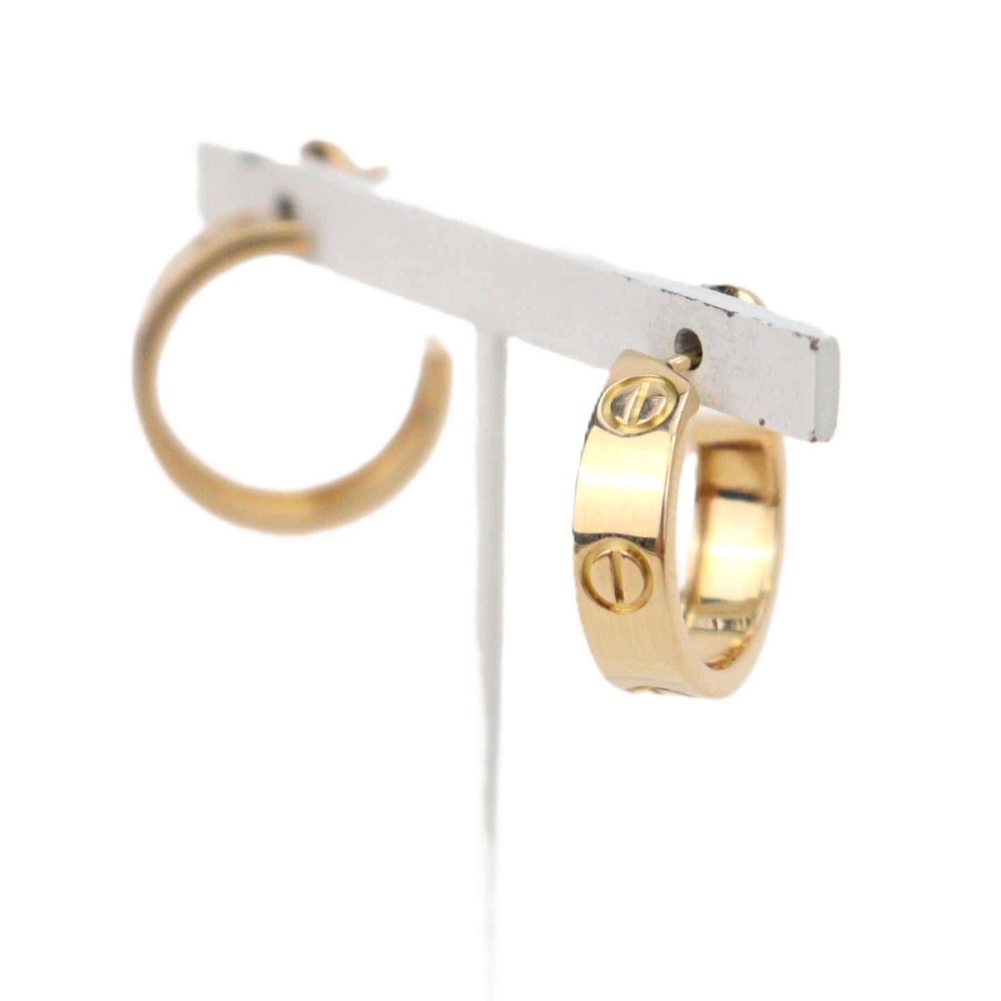 Cartier Love Hoop Earrings
