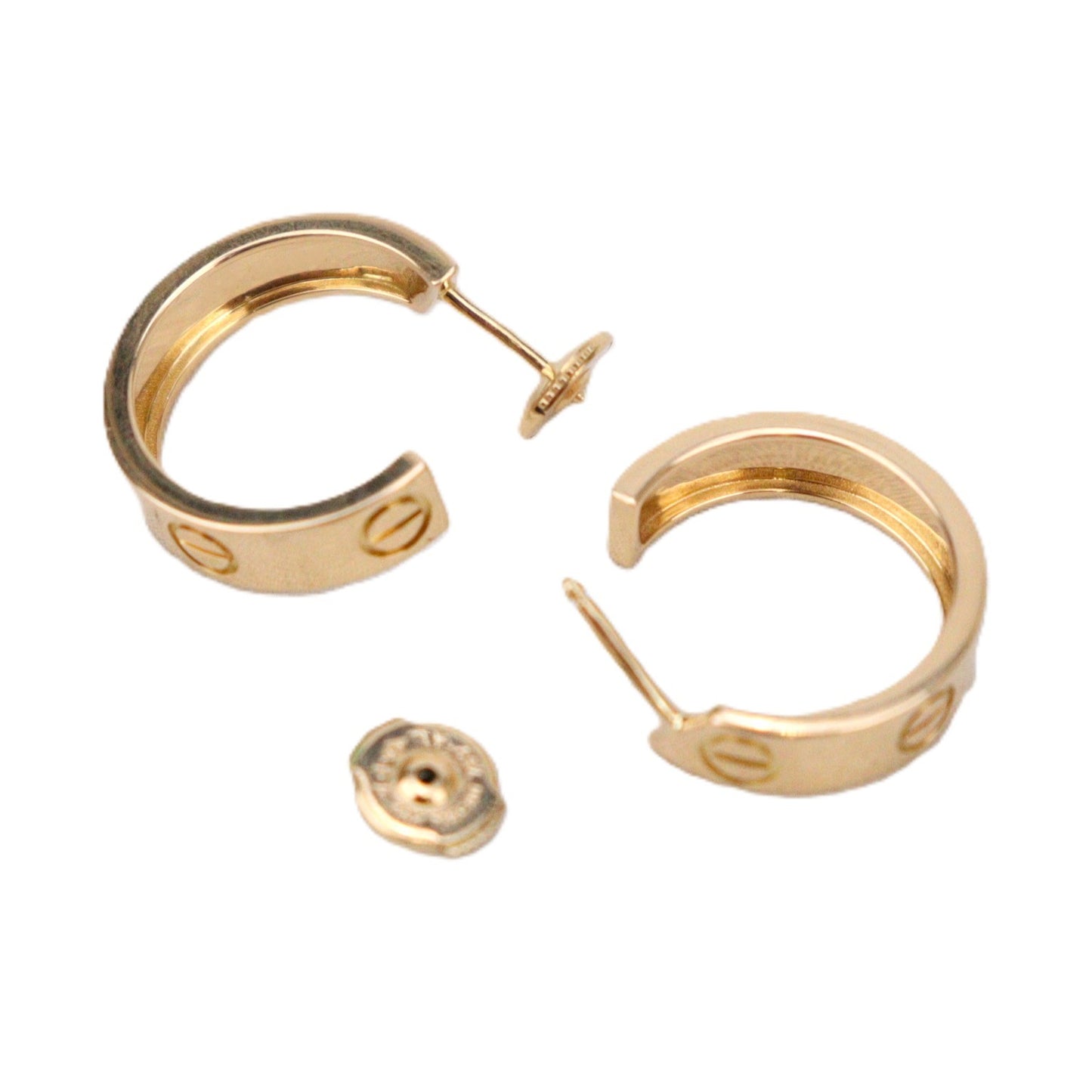 Cartier Love Hoop Earrings