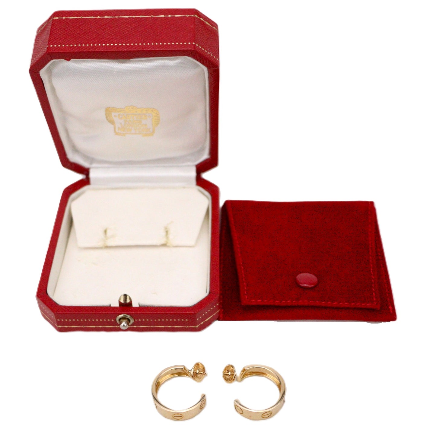 Cartier Love Hoop Earrings