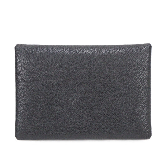 HERMES 082977CK CALVI DUO CARD HOLDER