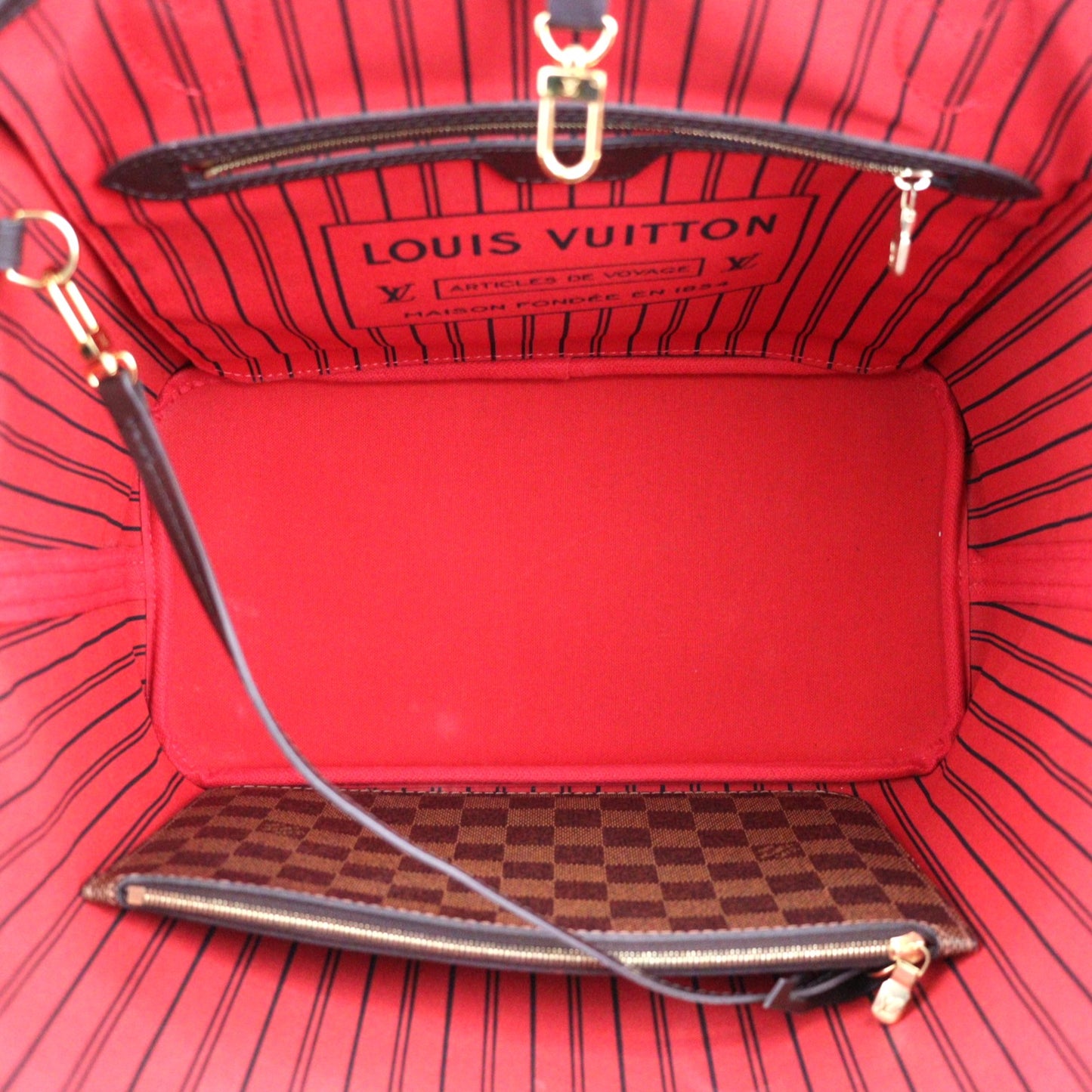 LOUIS VUITTON N41358 NEVERFULL MM TOTE BAG