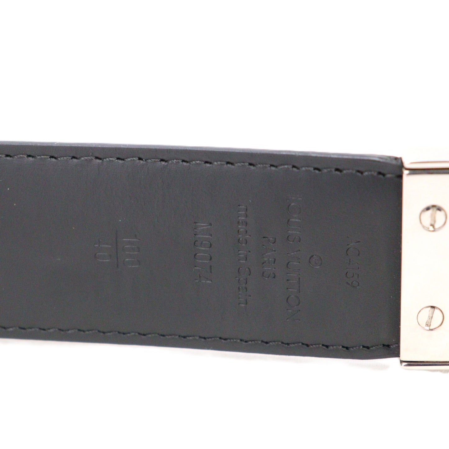 LOUIS VUITTON M9074S SLENDER 35MM REVERSIBLE 100 BELT