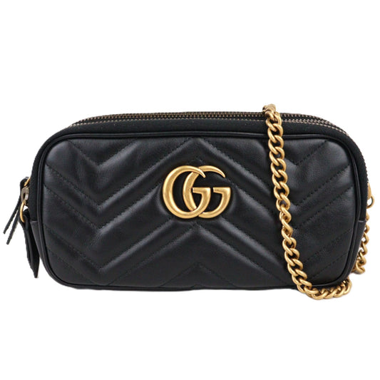 GUCCI 546581 DTDCT GG MARMONT CROSSBODY BAG