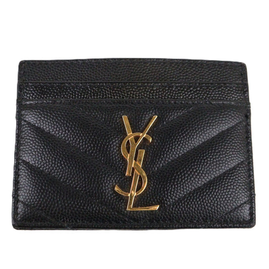 SAINT LAURENT 423291 BOW01 CASSANDRE CARD HOLDER