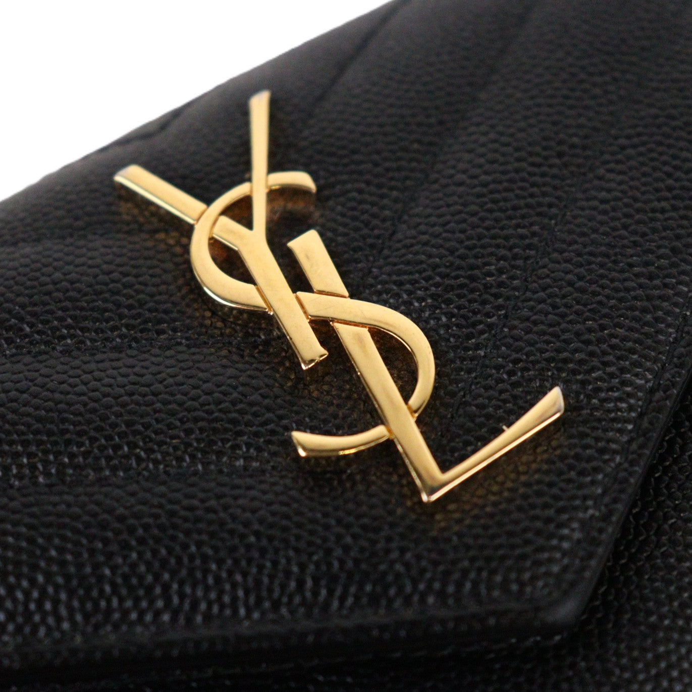 SAINT LAURENT 403943 BOW01 CASSANDRE WALLET