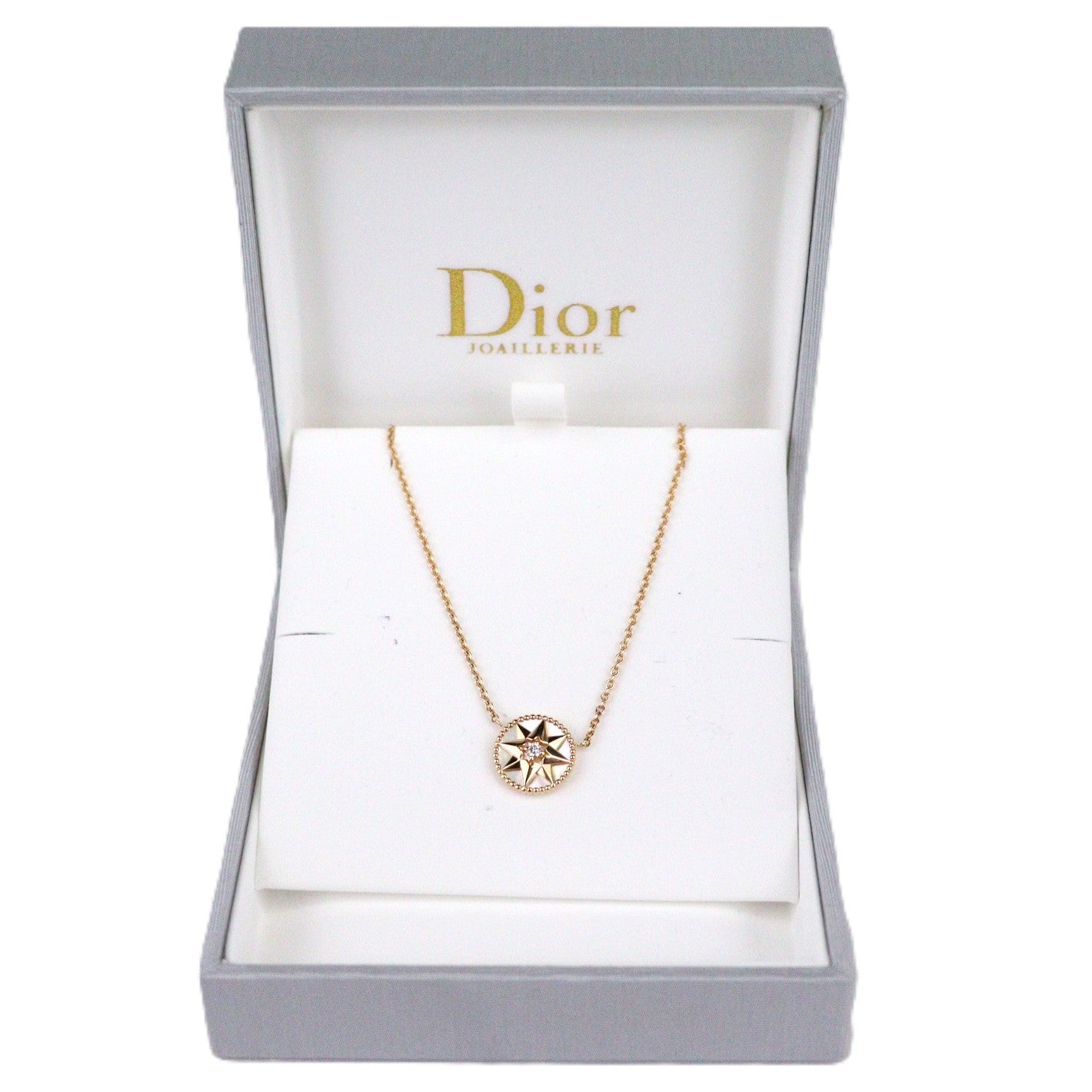 DIOR JRDV95005 Rose de Vent Necklace