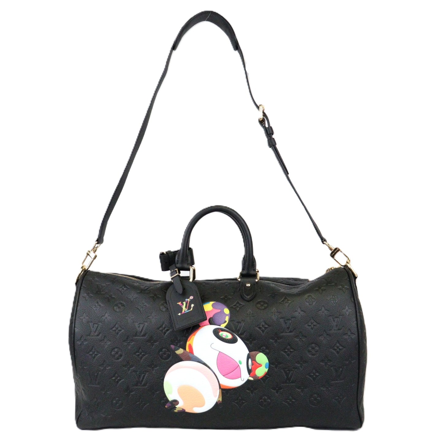 LOUIS VUITTON M13761 KEEPALL BANDOULIERE 45 TRAVEL BAG