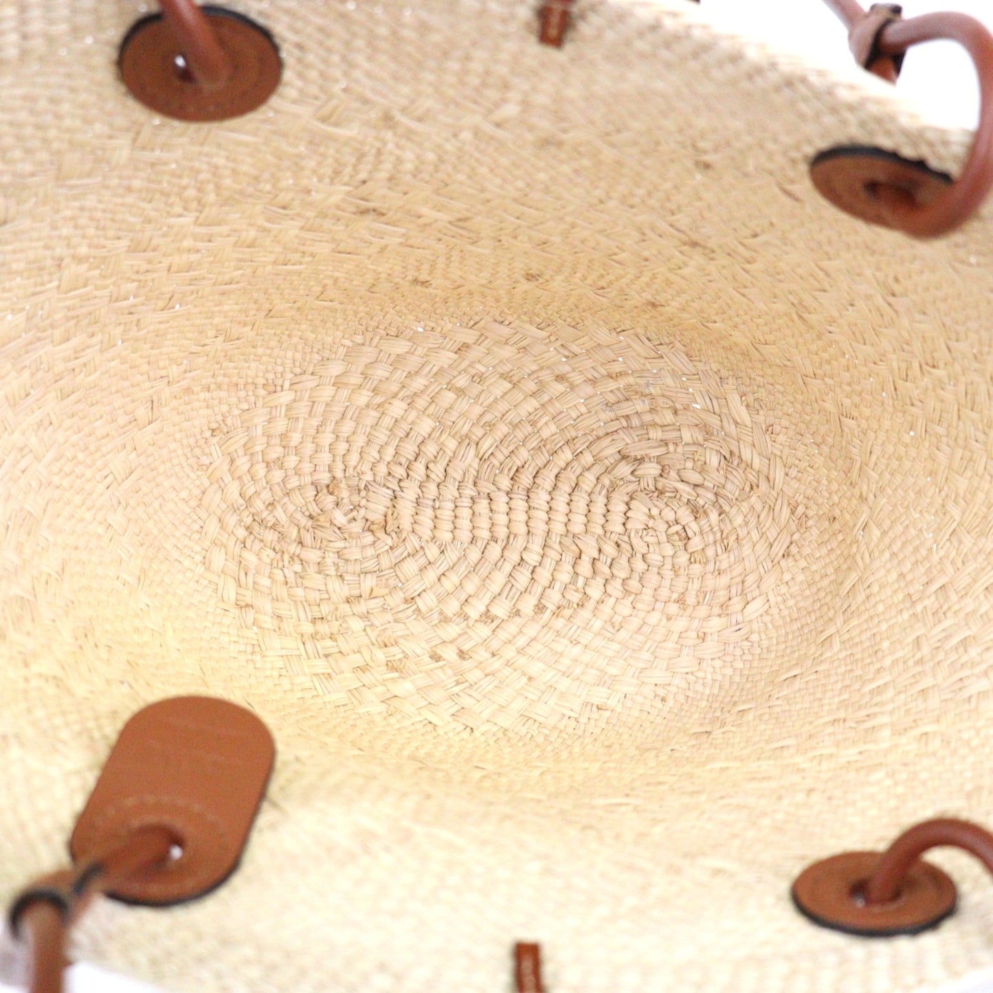 LOEWE A223P65X01 ANAGRAM BASKET BAG SMALL TOTE BAG