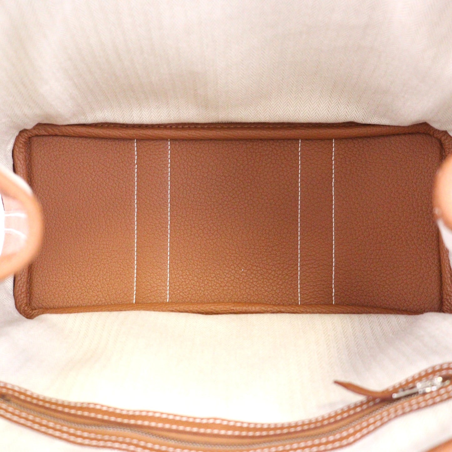 HERMES 051568CK GARDEN PARTY 30 TOTE BAG