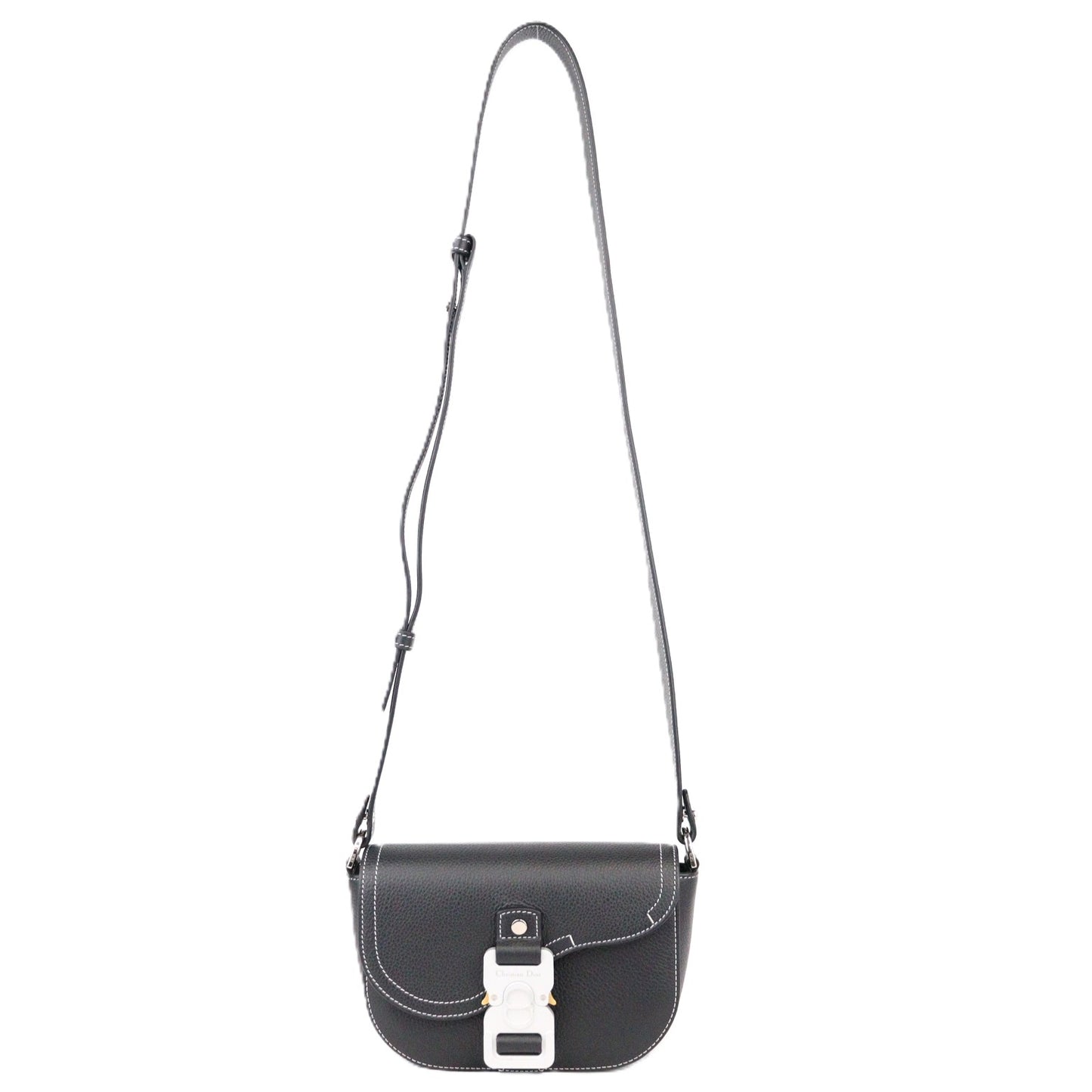 DIOR 2ADCA435YKK SADDLE MESSENGER MINI CROSSBODY BAG