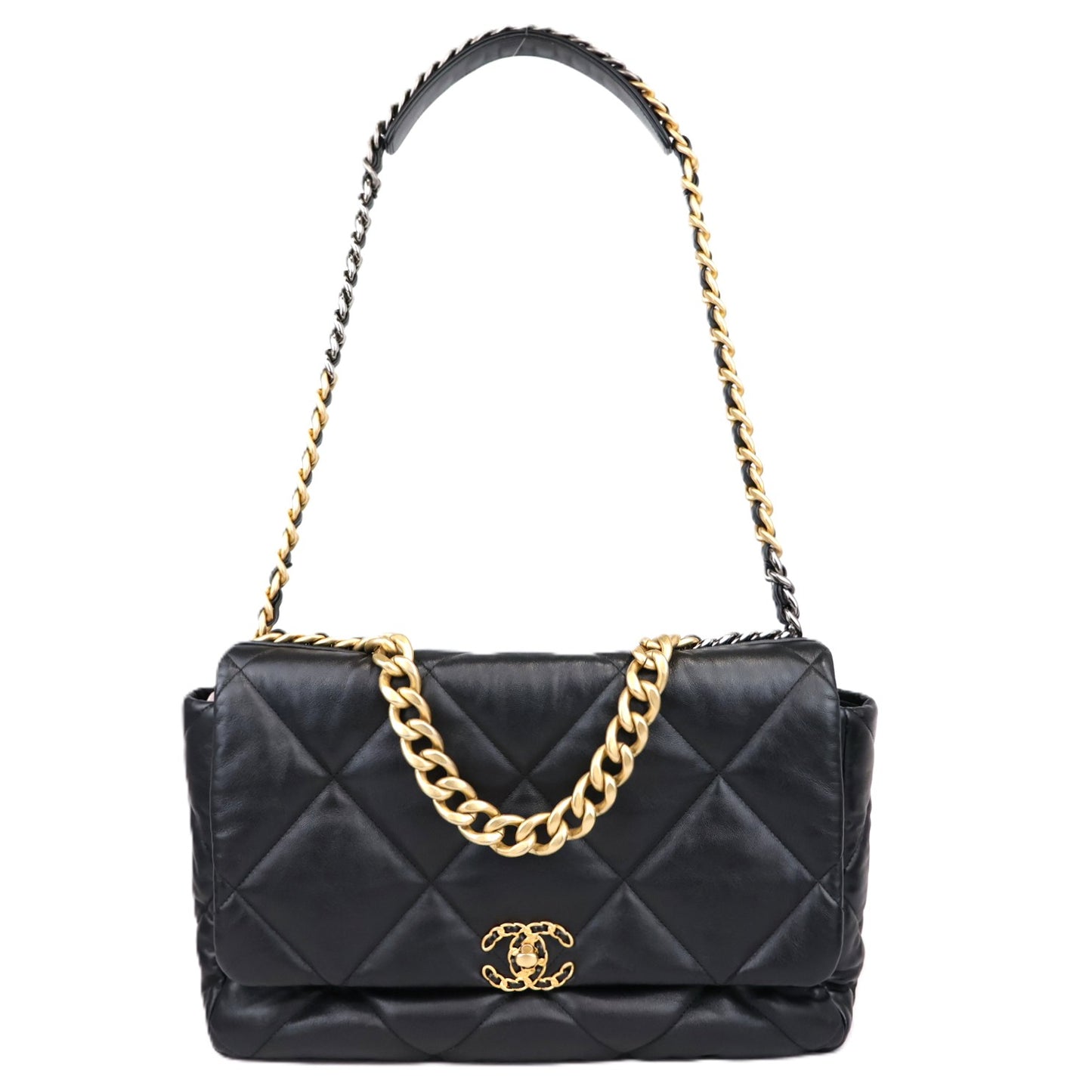 CHANEL AS1162 CHANEL 19 MAXI SHOULDER BAG