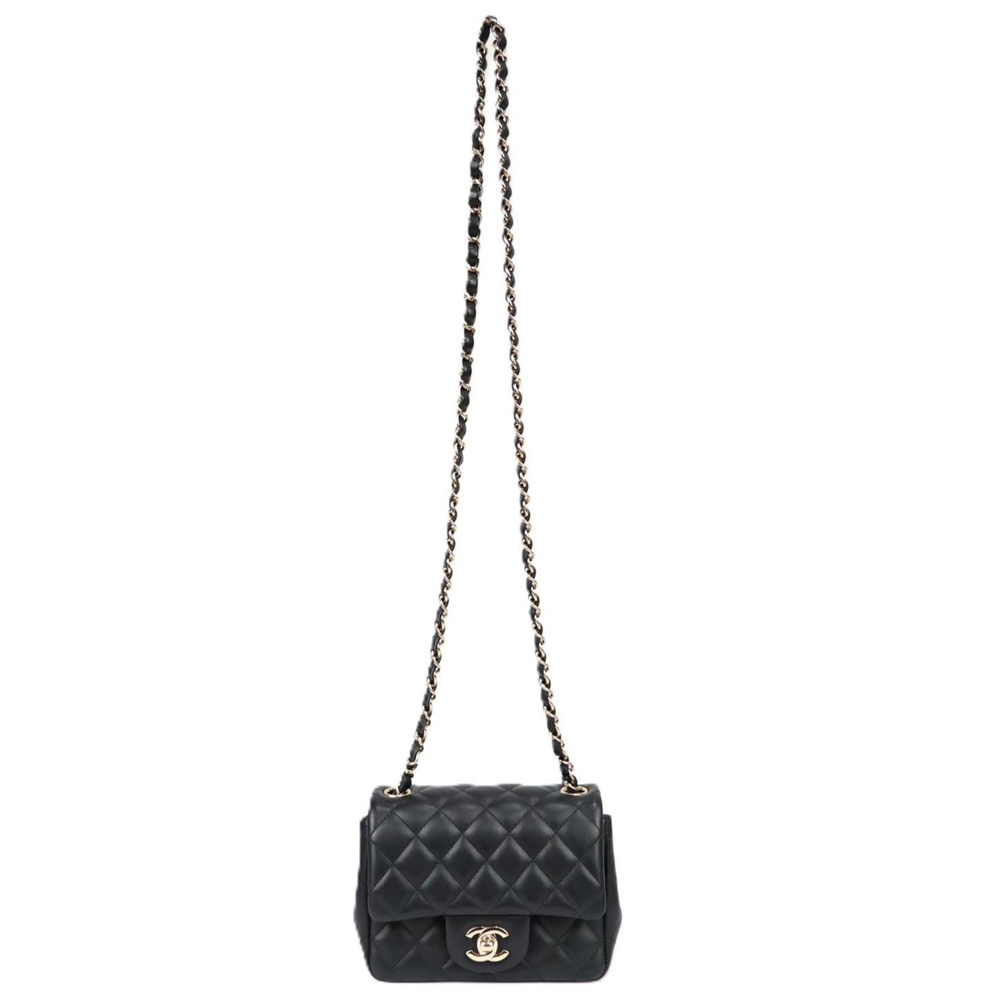 CHANEL 35200 CLASSIC FLAP MINI CROSSBODY BAG
